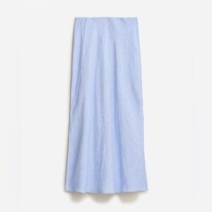 J. Crew Light Blue Midi Skirt